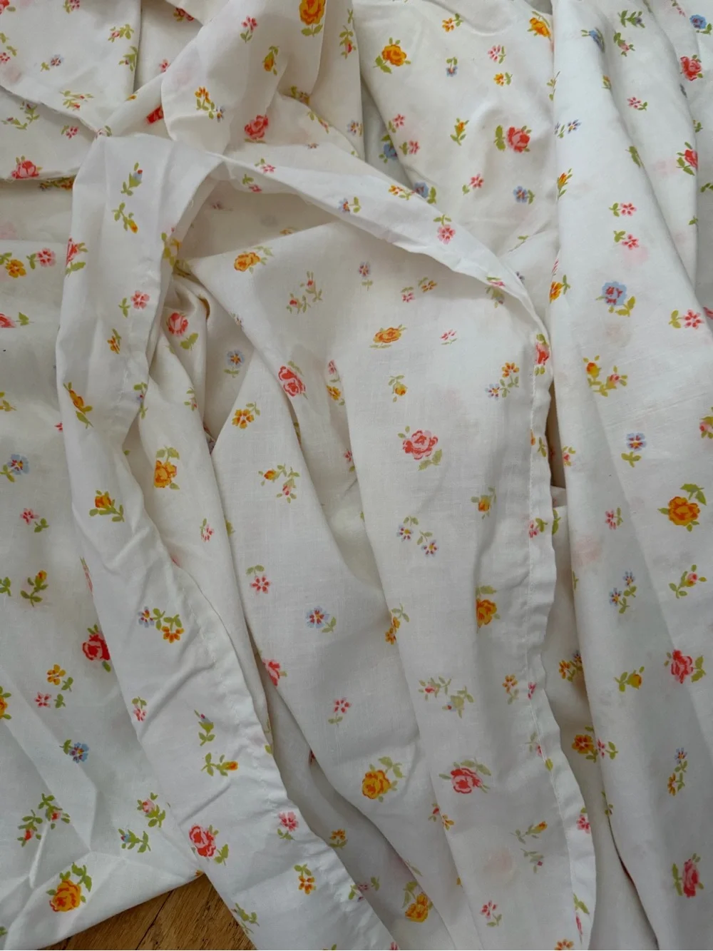 Vintage Floral Twin Duvet